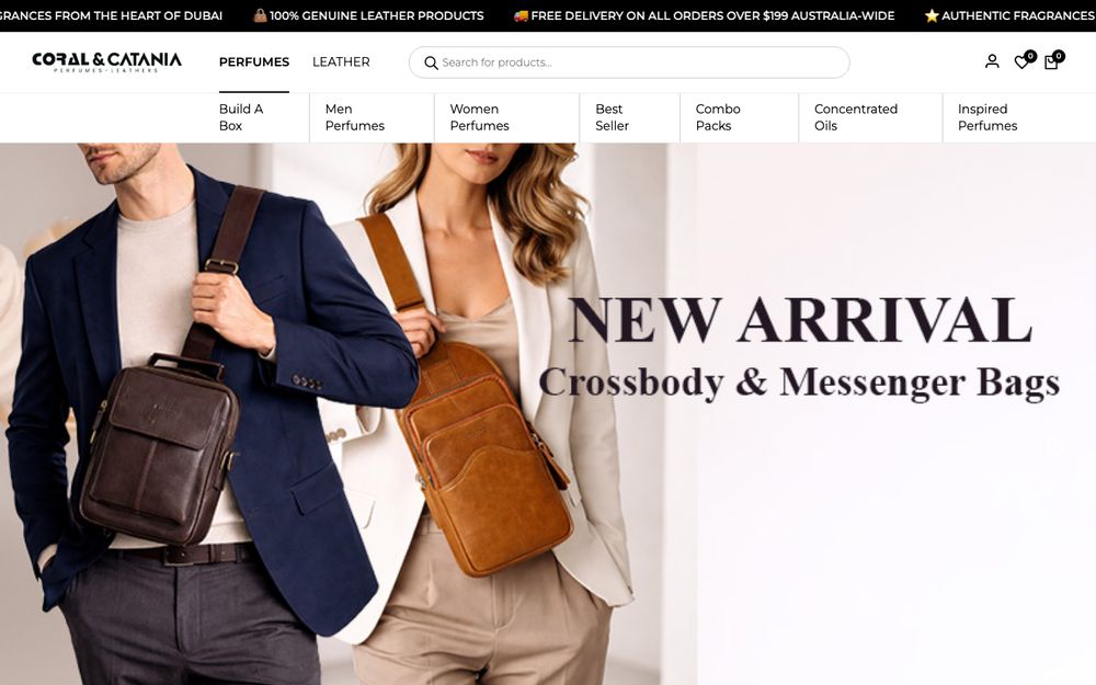 Coral & Catania online store