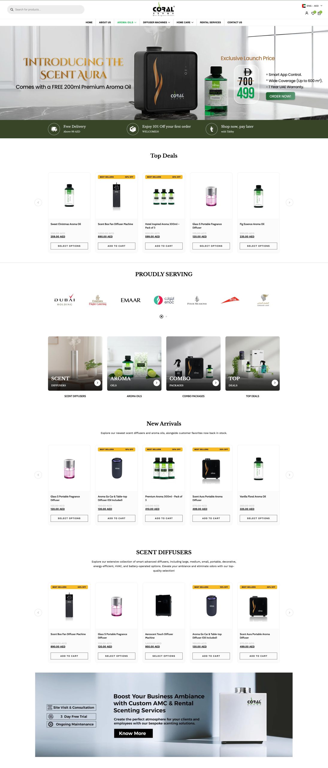 Coral Aroma Store